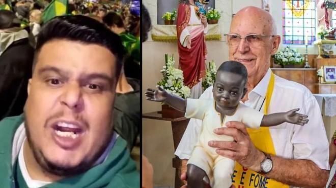 Perito afirma que vídeo com acusação de pedofilia contra o padre é falso e desmonta laudo de 2020 apresentado pelo bolsonarista Rafael Moreno, que divulgou as imagens em meio às discussões para criar CPI na Câmara de São Paulo contra o padre 