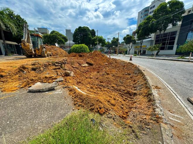 A intervenção reduz parte do calçamento para aliviar o trânsito no perímetro central