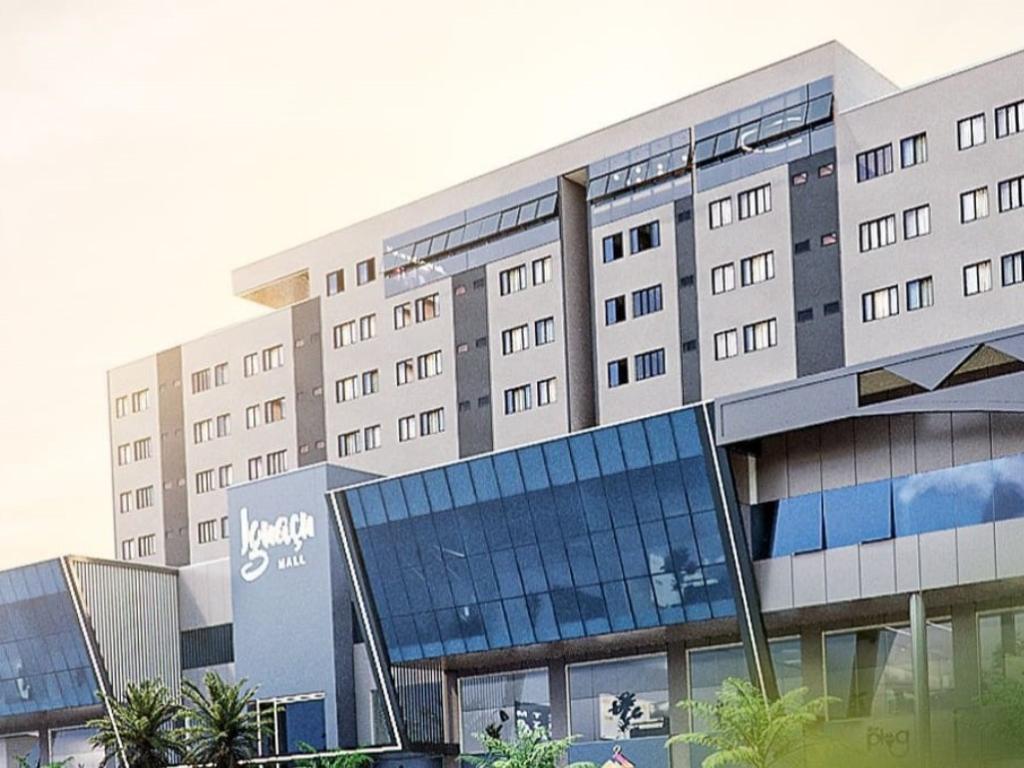 Depois de concluído, o Iguaçu Mall terá esta fachada