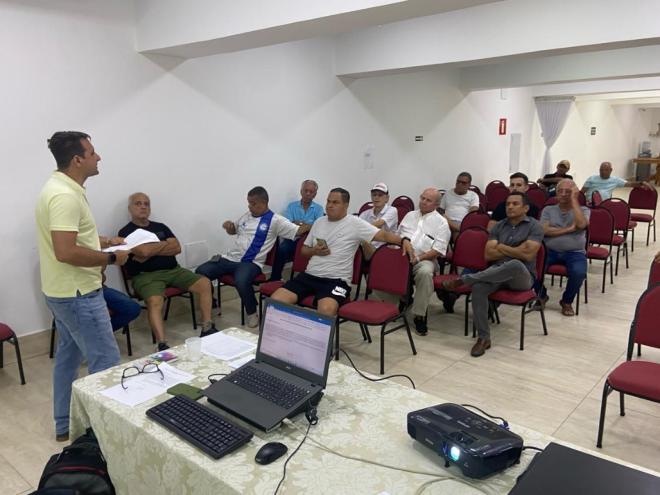 A reunião durou uma hora e meia nas dependências do hotel Panorama