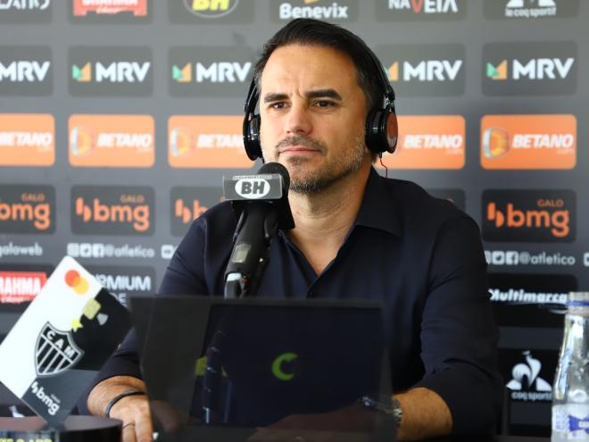 Rodrigo Caetano deixa o Galo depois de três anos de trabalho