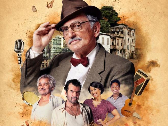 Capa de divulgação do lançamento de ''Saudosa Maloca''