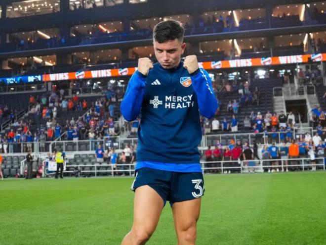  Argentino já se despediu do Cincinnati, clube dos Estados Unidos