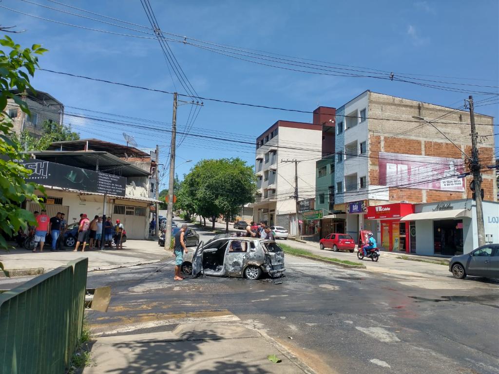 Carro teve perda total