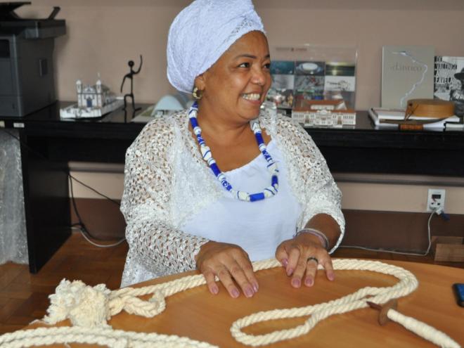 Janete segue tradição familiar voltada para a umbanda