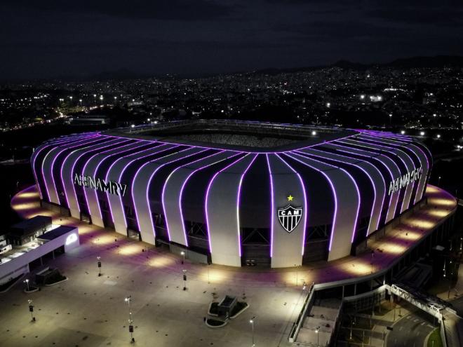 A Arena MRV é a terceira arena brasileira a vencer o concurso da DB Stadium