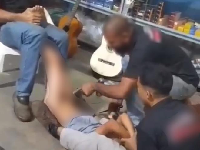 Vídeo foi gravado há 30 dias e somente neste domingo (25) vazou para os grupos de WhatsApp