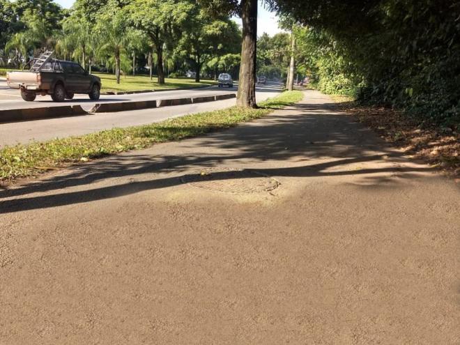 Jovem corria pela ciclovia quando foi abordado pelo assaltante