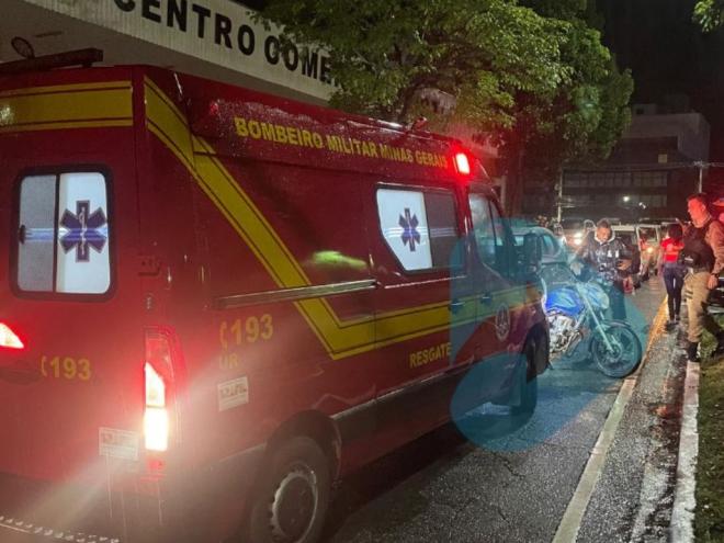 Bombeiros e Samu estiveram no local