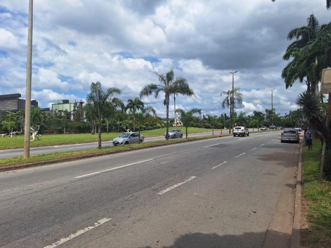 O atropelamento aconteceu neste trecho da avenida Pedro Linhares Gomes (BR-381) no bairro Iguaçu