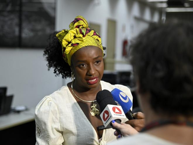 Andréia de Jesus, deputada estadual: ''A vida dos negros tem que valer o mesmo que a vida das outras pessoas''