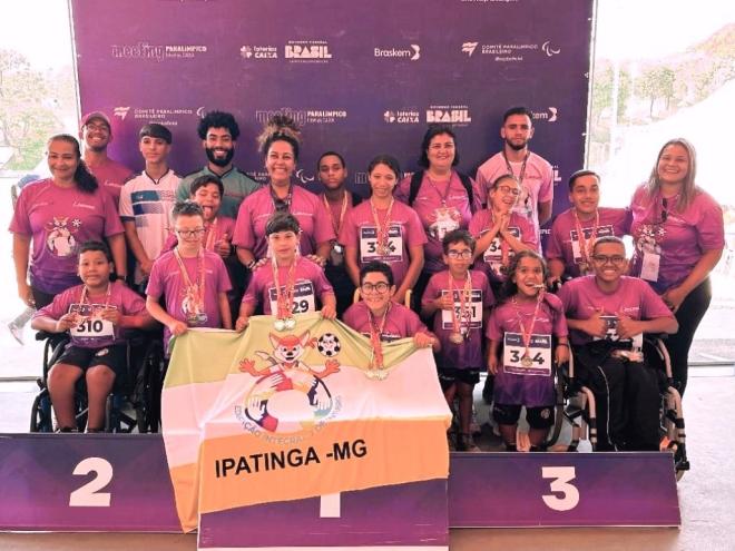 Atletas do Projeto Esporte Paralímpico Sete de Outubro brilham em competição estadual e buscam índices para competição nacional