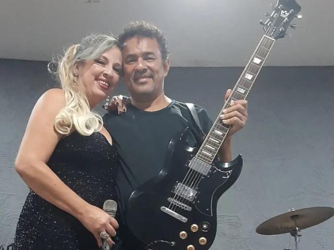 Edna Freitas e Elizeu Gomes e Wal Vitorino: músicos da região convidados no evento cultural do próximo sábado