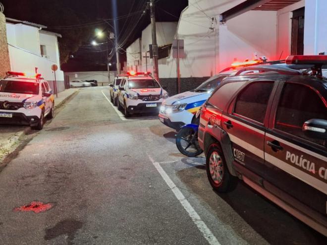 O caso foi registrado pela Polícia Militar e encaminhado para investigação pela Polícia Civil