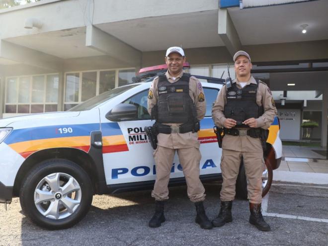 Uma das viatura recebidas pela PM