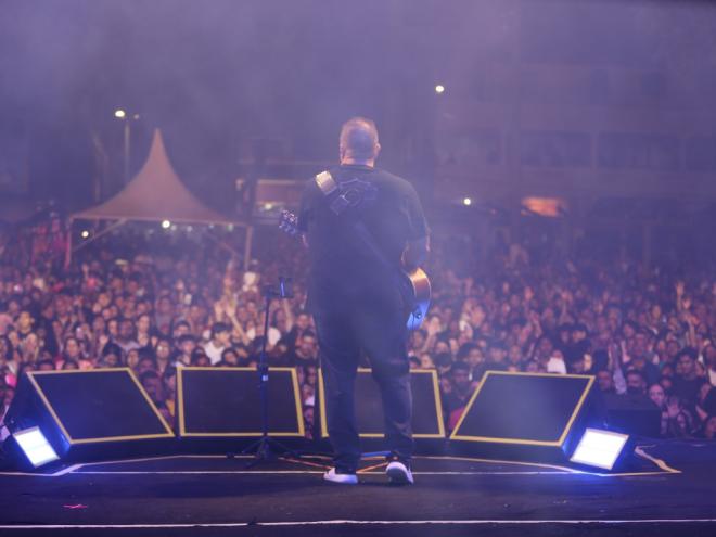 Fernandinho falou sobre a sua alegria de estar novamente em Timóteo. ''Deus vai fazer grandes coisas para esta cidade''