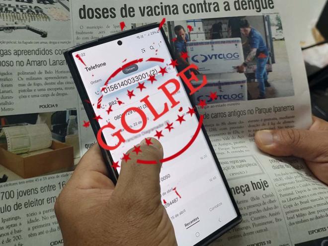Cliente bancário fez operação pelo aplicativo por volta de 11h e três horas depois criminosos já sabiam e tentaram aplicar golpe