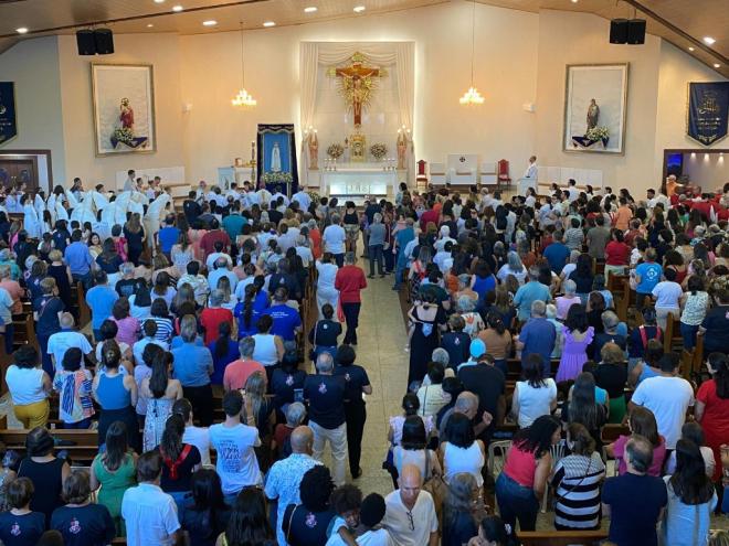 Os fiéis que quiserem visitar a imagem têm até a próxima segunda-feira 