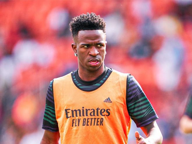 Vinícius Júnior é o principal atacante do poderoso Real Madri, para tentar chegar a mais uma final da Liga dos Campeões
