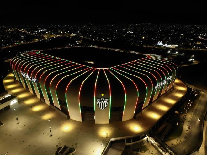 Arena MRV, que receberia duelo contra o Grêmio, será palco do treino solidário do Galo