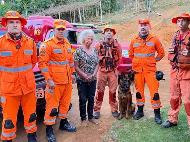 A idosa foi encontrada na região de Cocais, com sinais de desorientação 