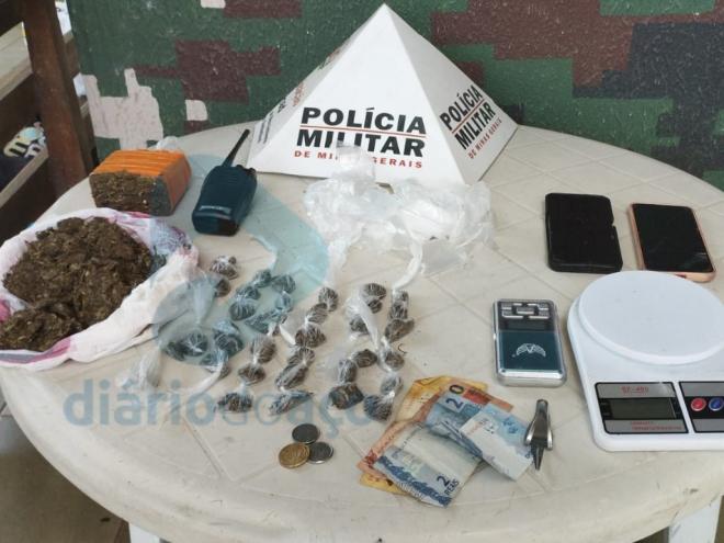 Os adolescentes que foram apreendidos por tráfico de drogas já tinham passagem pela polícia