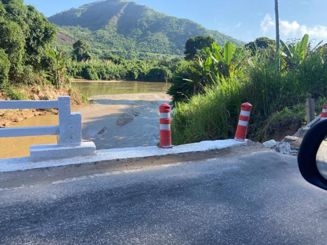 Local fica próximo ao acesso aos municípios de Jaguaraçu e Marliéria