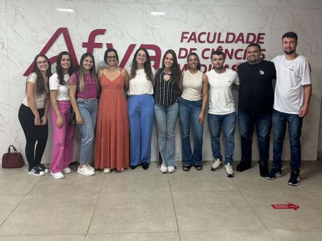 Os estudantes iniciaram as atividades a partir de um projeto de extensão da faculdade 