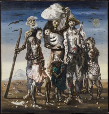 Os Retirantes, de Cândido Portinari 