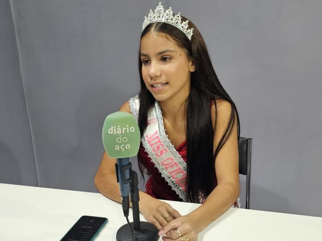 Vitória contou que irá concorrer ao estadual para trazer a coroa para Ipatinga