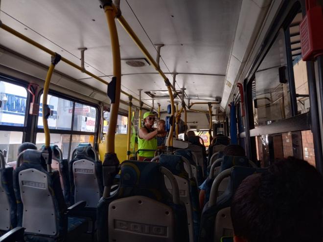 Há quase dois anos transporte público no município opera sem o serviço do trocador
