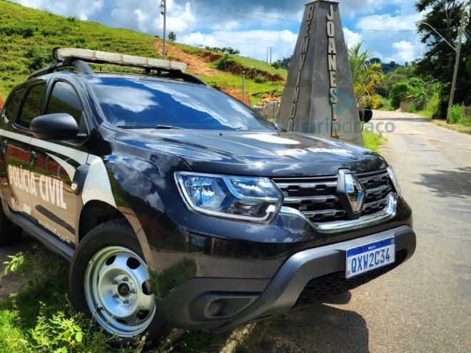 Policiais civis cumpriram sábado (1/6), o mandado de prisão contra o investigado