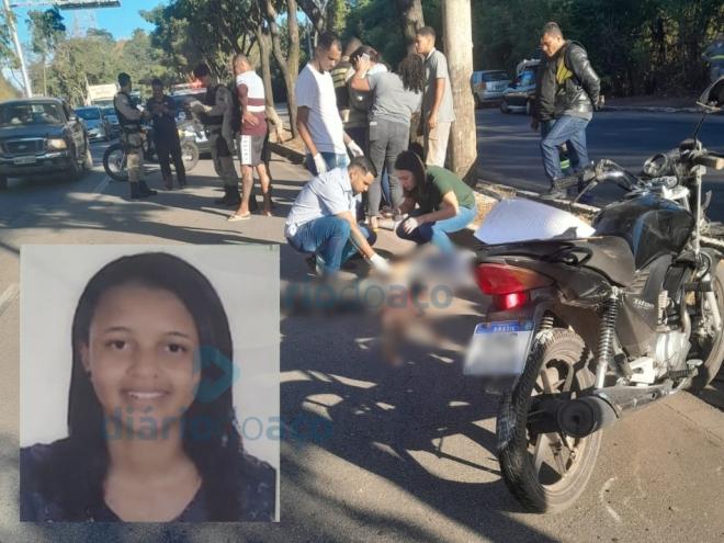 Samara morreu depois de atingir uma árvore e poste no canteiro central da rodovia