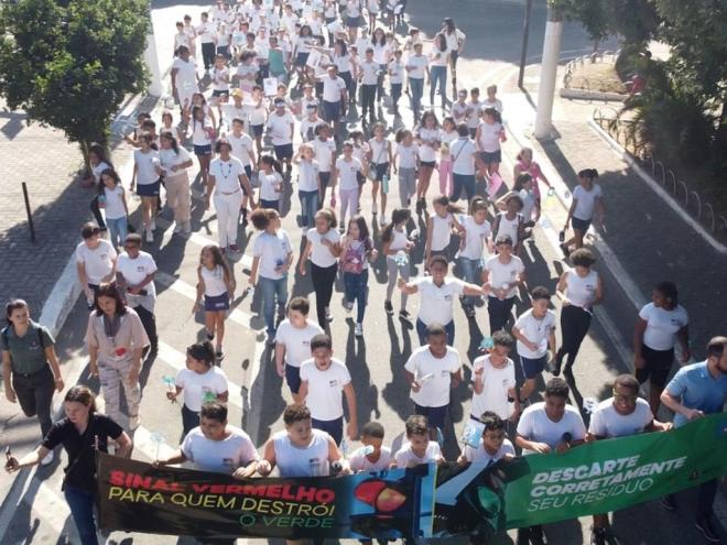 Em Timóteo ocorreu um grande evento de educação ambiental 