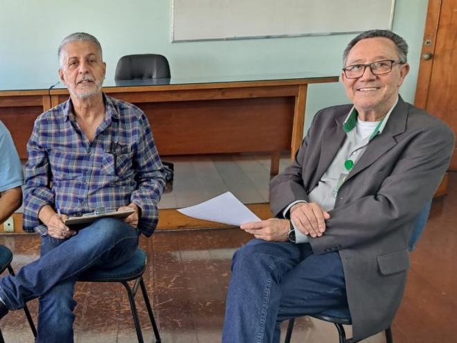 O presidente da AAPI, Joaquim Cândido Ferreira, participou do encontro da FAP/MG