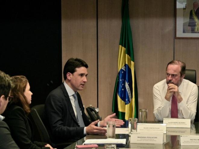 Silvio Costa Filho, ministro de Portos e Aeroportos e Alexandre Silveira, titular de Minas e Energia, cumprem agenda no Vale do Aço e em Governador Valadares