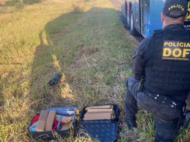 A ipatinguense carregava 21,13 quilos de maconha