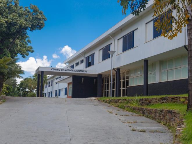 O Grande Hotel abriga o Centro de Memória Usiminas