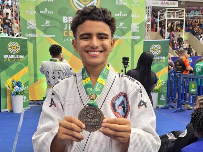 Atleta iniciou no esporte como forma de combater a ansiedade