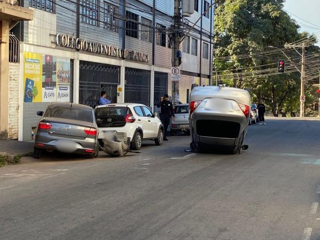 Acidente ocorreu próximo ao Colégio Adventista de Ipatinga