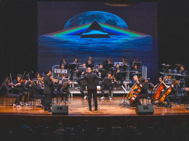 O Noite de Orquestra: repertório ''de parar a região''