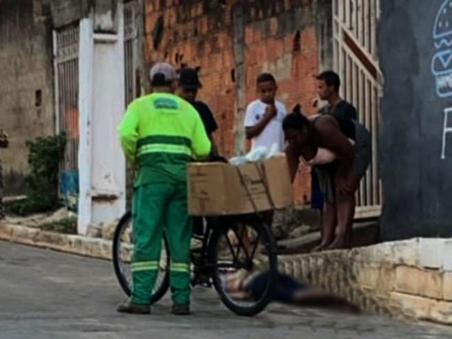 Corpo de Rogério foi encontrado caído em uma das ruas do bairro Novo Tempo 