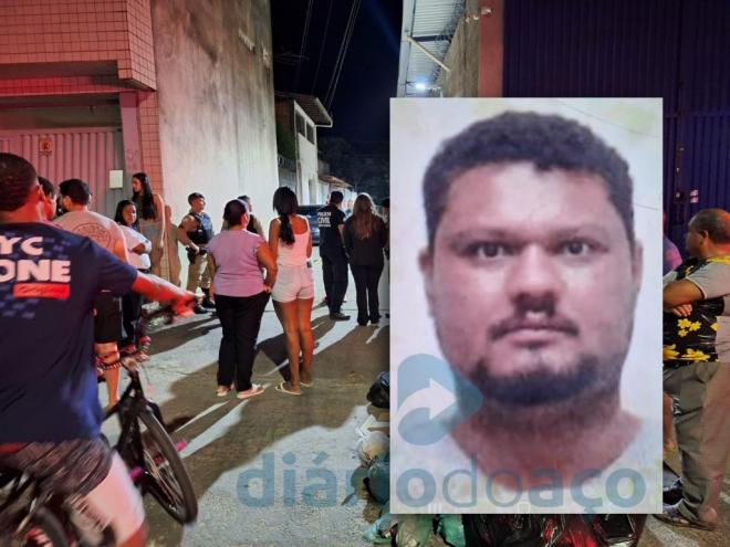 Homicídio foi praticado no começo da noite, na rua Rio Jequitinhonha, bairro Parque das Águas, onde foi assassinado Fenando Moreira 