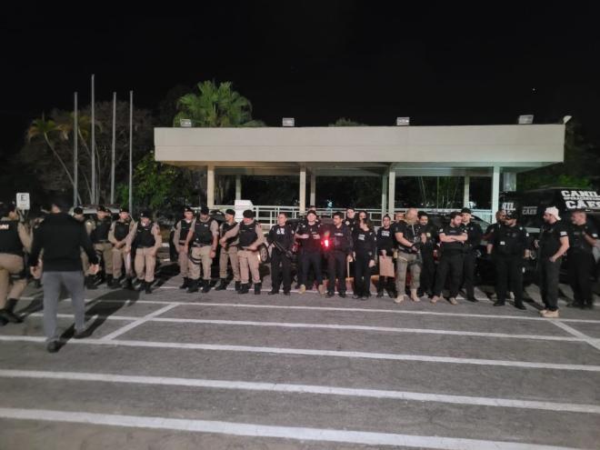 Equipes saíram da sede do 14º BPM com os alvos já definidos, no bairro Planalto 2 em Ipatinga e Cidade Nova, em Santana do Paraíso 