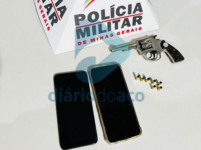 Polícia encontrou arma e munição com suspeito de ter ajudado na fuga do autor