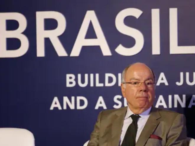 O ministro das Relações Exteriores, Mauro Vieira, na Reunião Ministerial de Desenvolvimento do G20