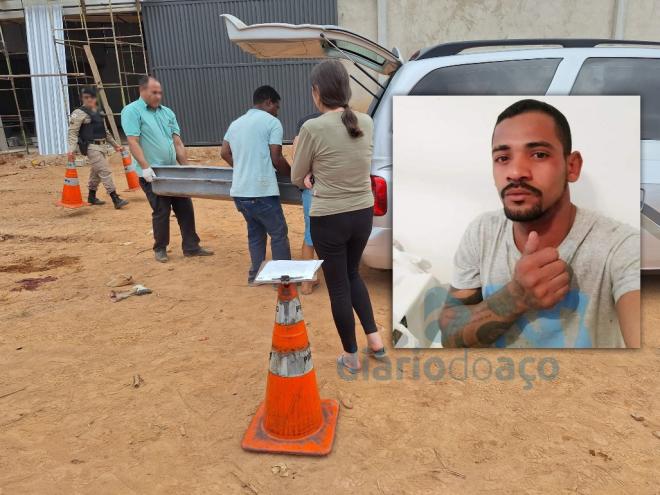 Alexandre Silva Costa, de 35 anos, foi assassinado por dois menores de idade na rua Albert Scharlet, no Centro de Coronel Fabriciano
