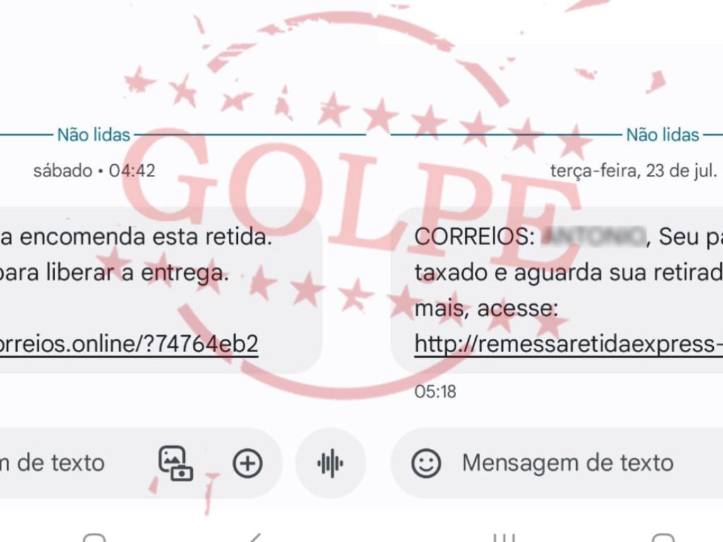 Criminosos tentam aplicar golpe com SMS em nome dos Correios sobre ...