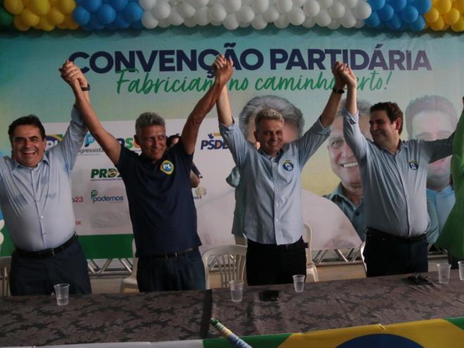 Sadi Lucca e Ricardo Cacau são apoiados por Marcos Vinicius Bizarro em Coronel Fabriciano  