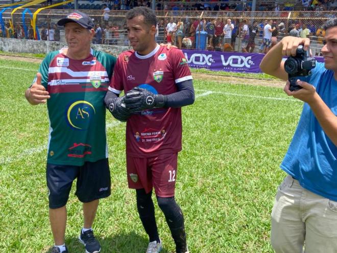 Josimar, firmeza no gol do Ponte Nova para chegar a uma decisão em nível estadual